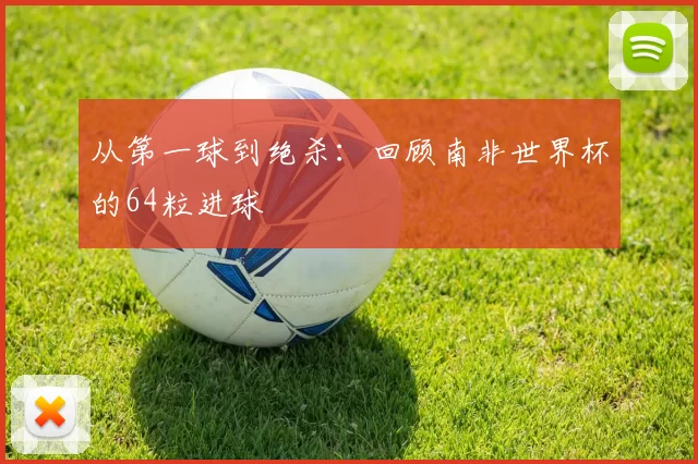 从第一球到绝杀：回顾南非世界杯的64粒进球