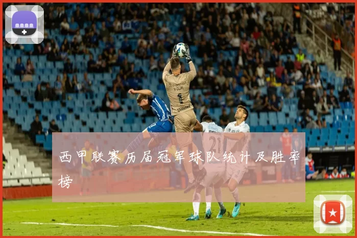 西甲联赛历届冠军球队统计及胜率榜